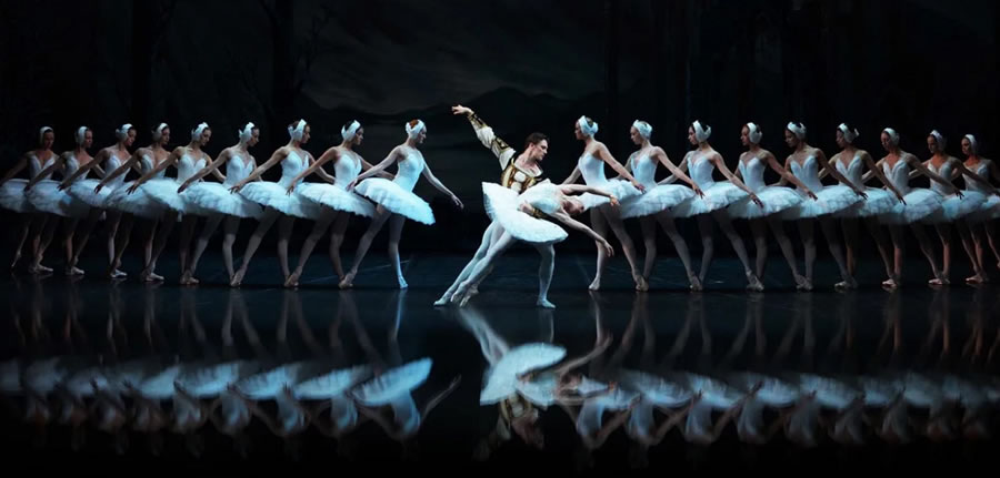 Балет классический. Фрагмент из балета "Лебединое озеро"