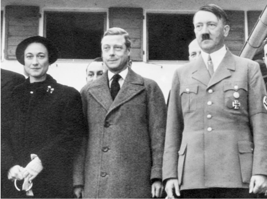 Возлюбленная американка американкой Уоллис Симпсон, Эдуард VIII и А. Гитлер