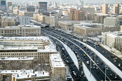 Конец Ленинградского проспекта