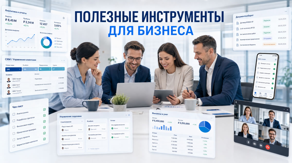 Полезные инструменты для бизнеса