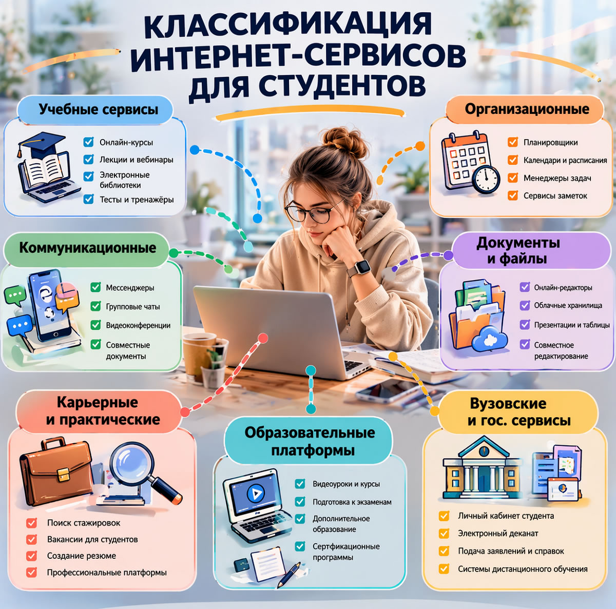 Классификация студенческих интернет-сервисов