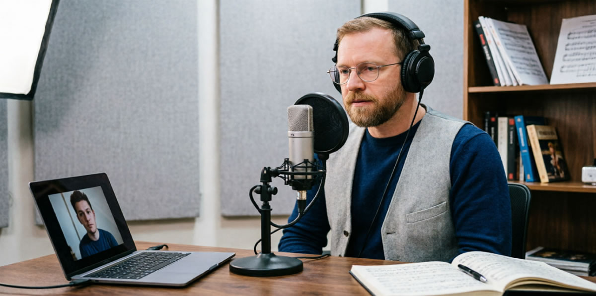 Запись вокальной композиции