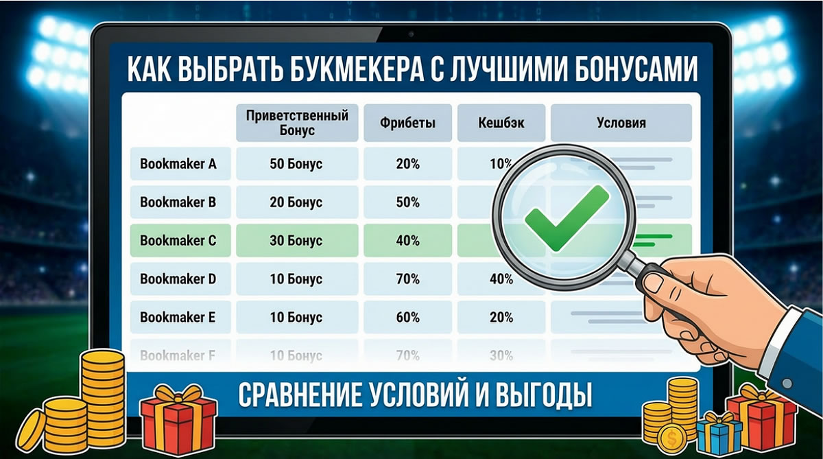 Выбор букмекера