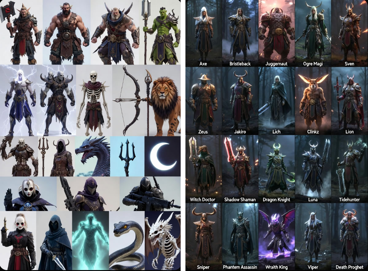 Классификация игроков в Dota 2