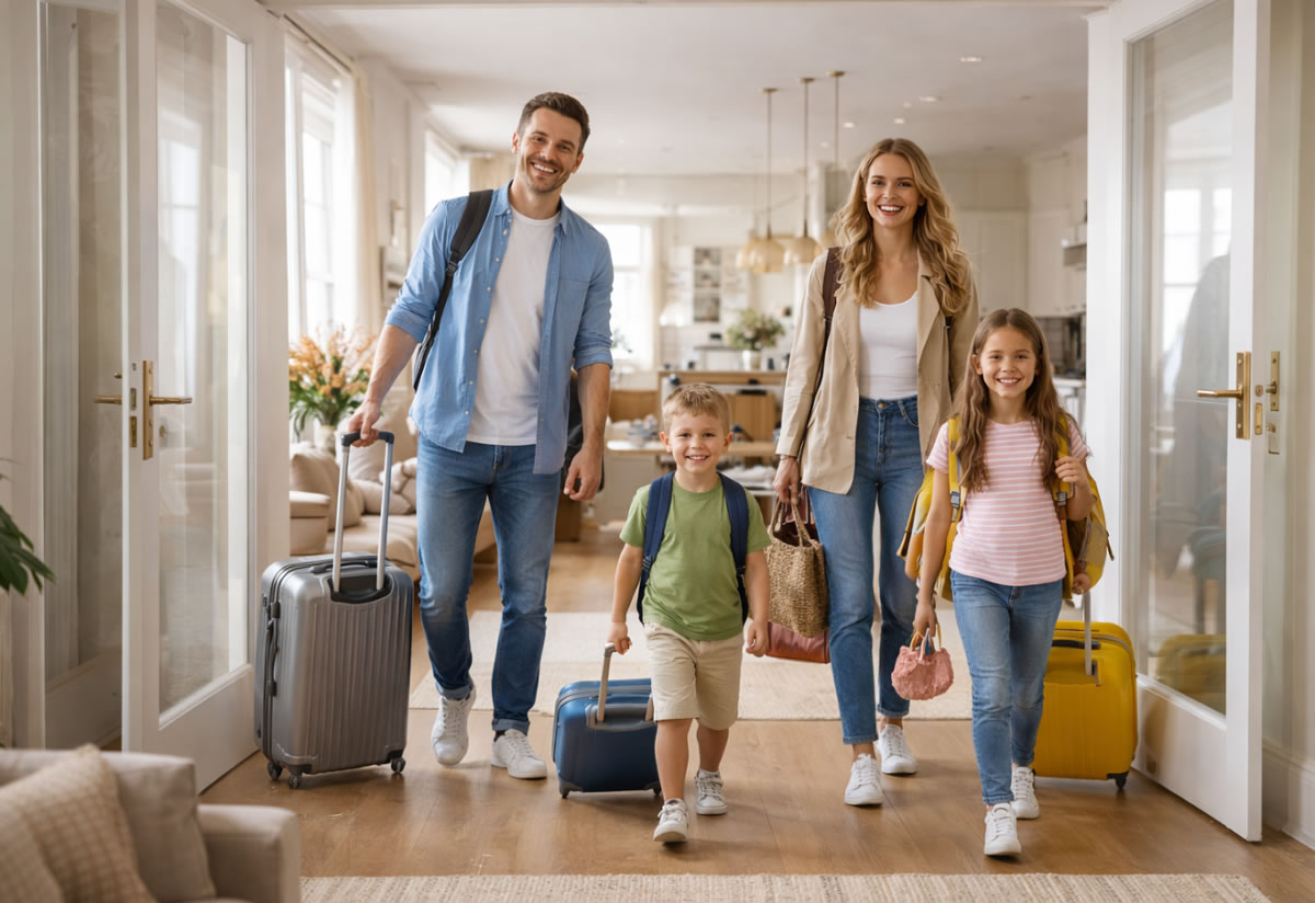 В квартире жить удобнее, чем в гостинице