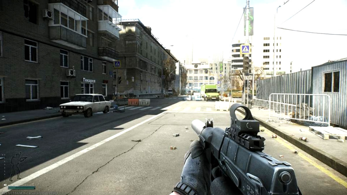 Сцена из игры Escape from Tarkov