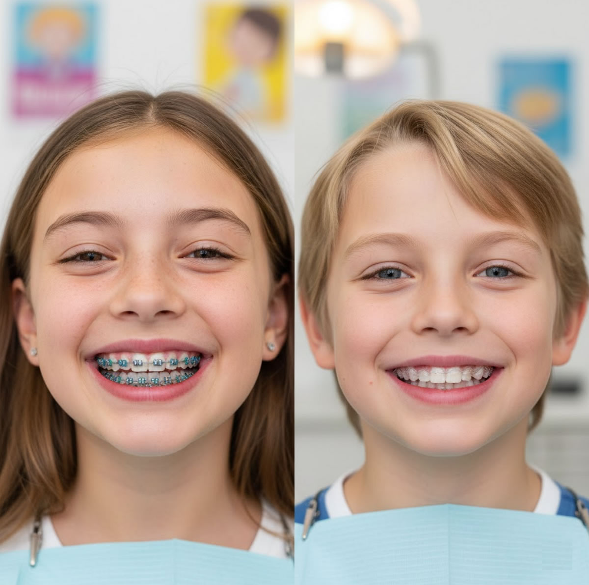 Брекеты и элайнеры у подростков