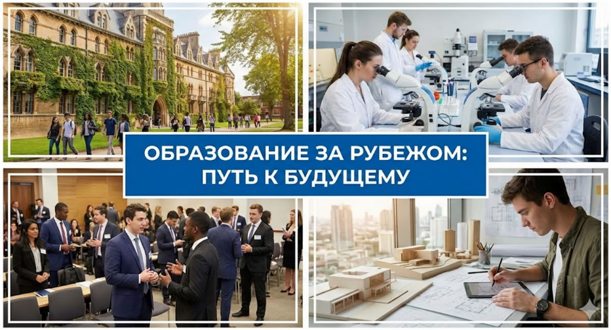Образование за рубежом открывает новые перспективы