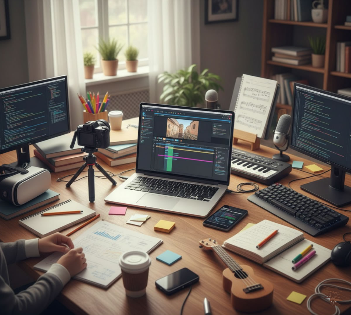 Финальный этап - размещение материалов