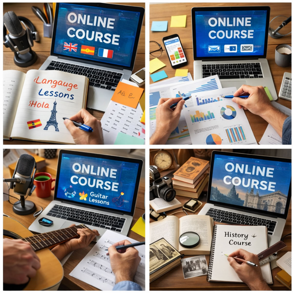 Подготовка к созданию онлайн-курсов - трудный и кропотливый процесс