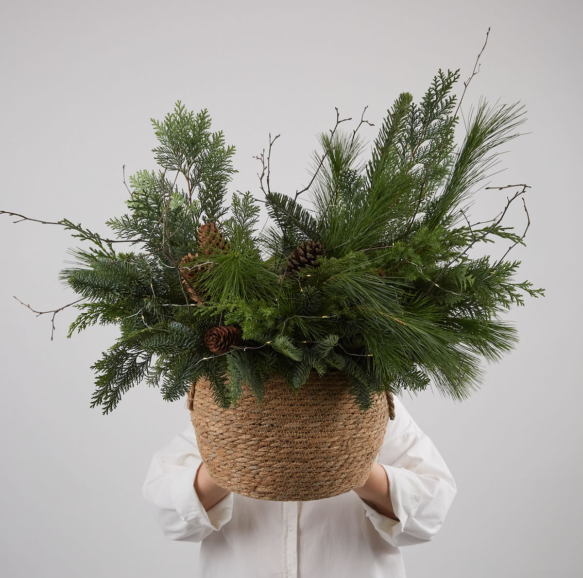 Еловый букет - оригинальный подарок