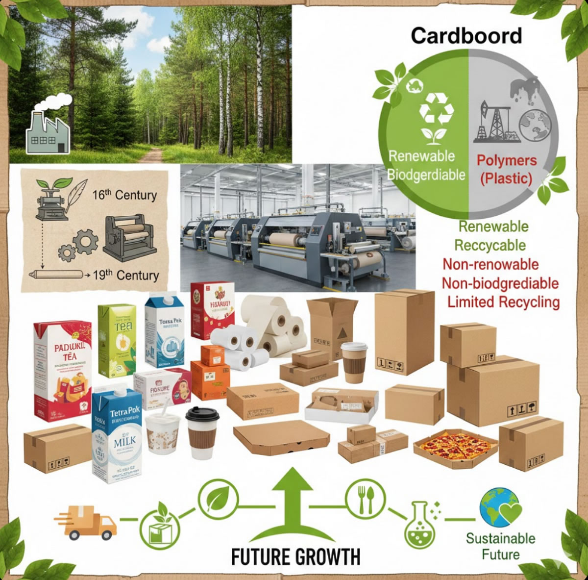 Картон - универсальный материал для упаковки