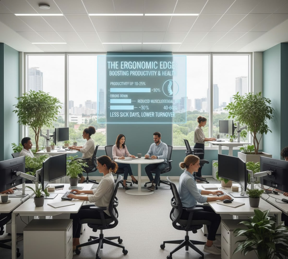 Правильная организация рабочего места повышает производительности