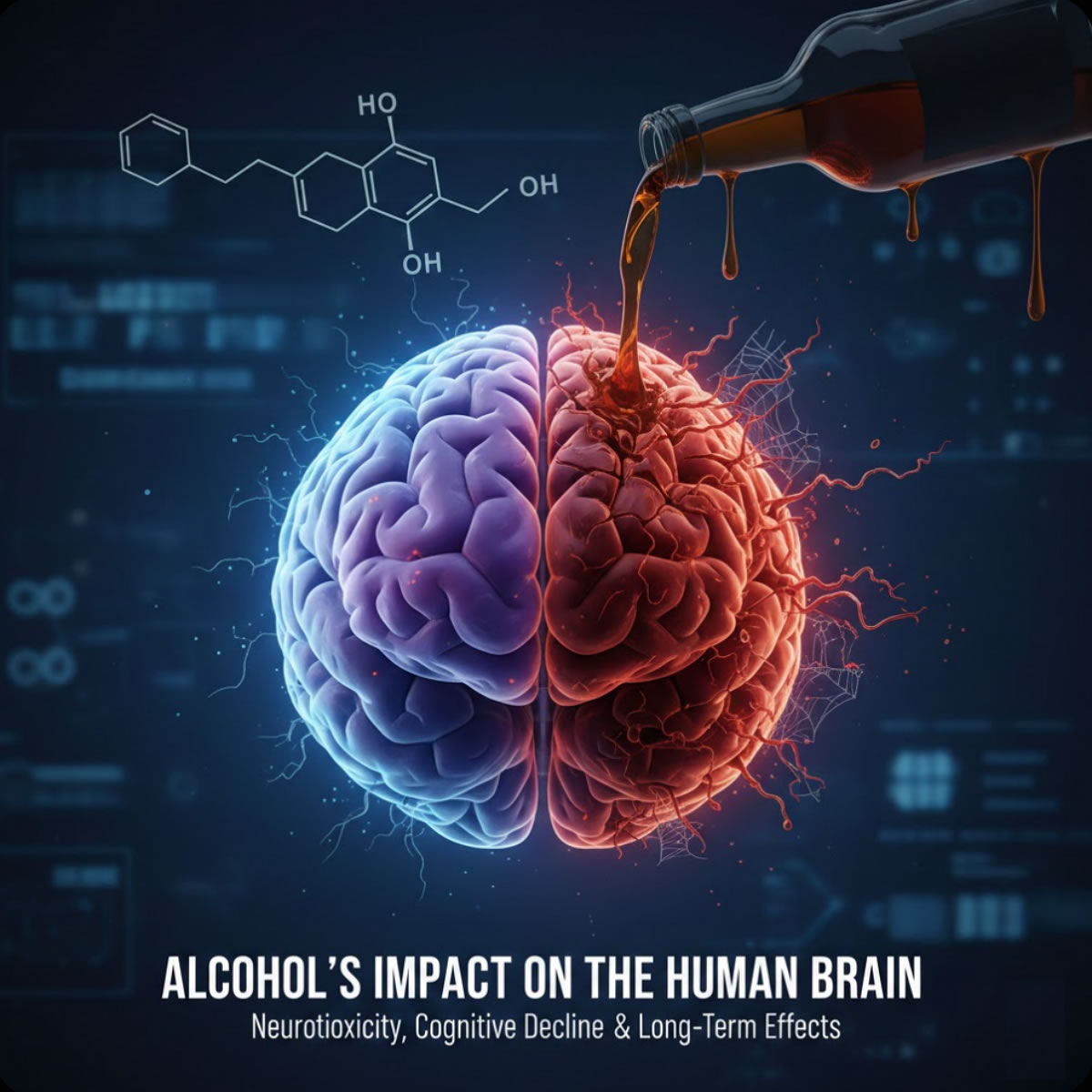 Влияние алкоголя на мозг человека