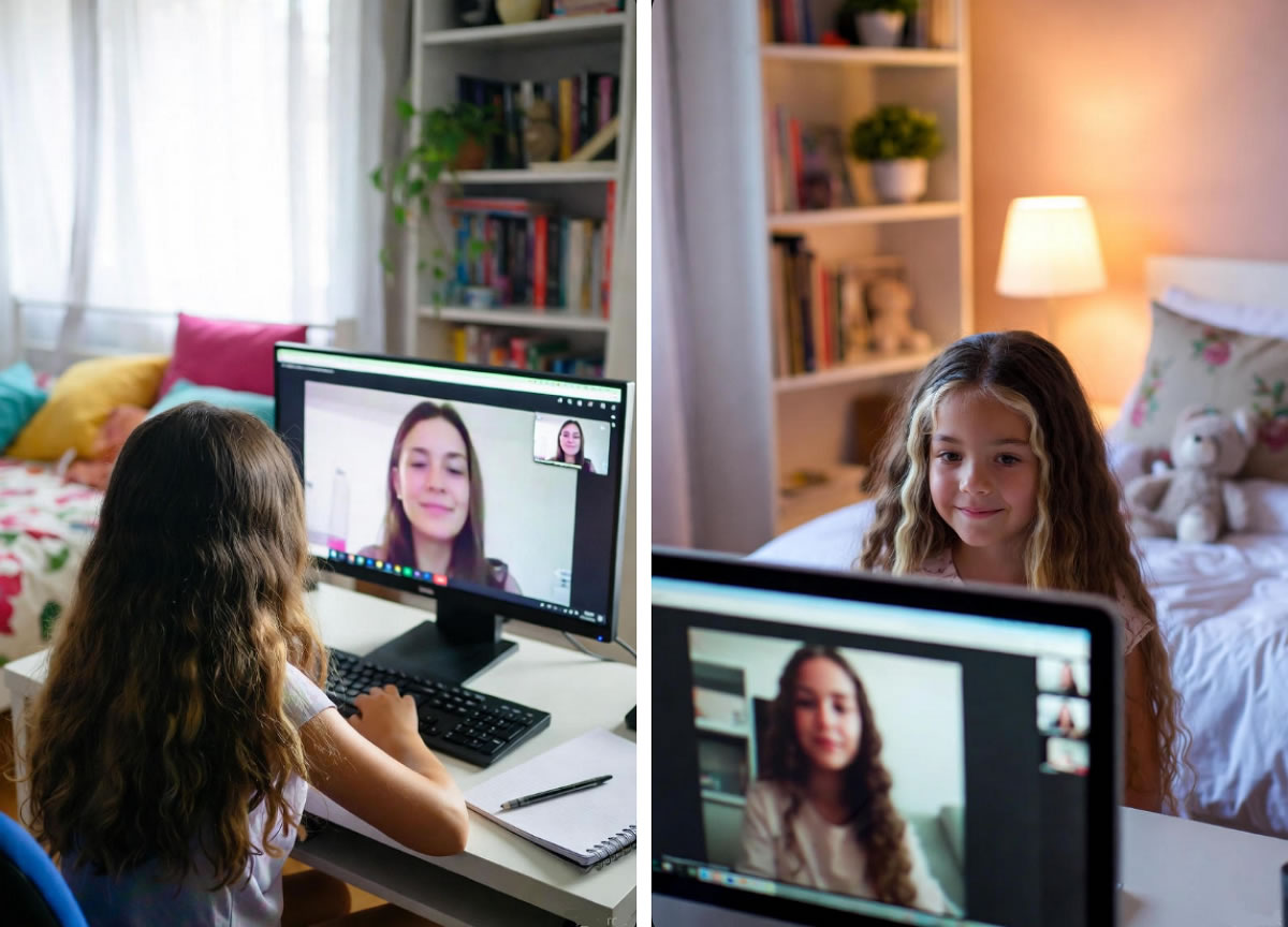 Онлайн-обучение языку доступно в любом возрасте. Достаточно выбрать подходящую программу