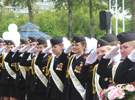 Выпускницы КШИ 9 Московский пансион государственных воспитанниц