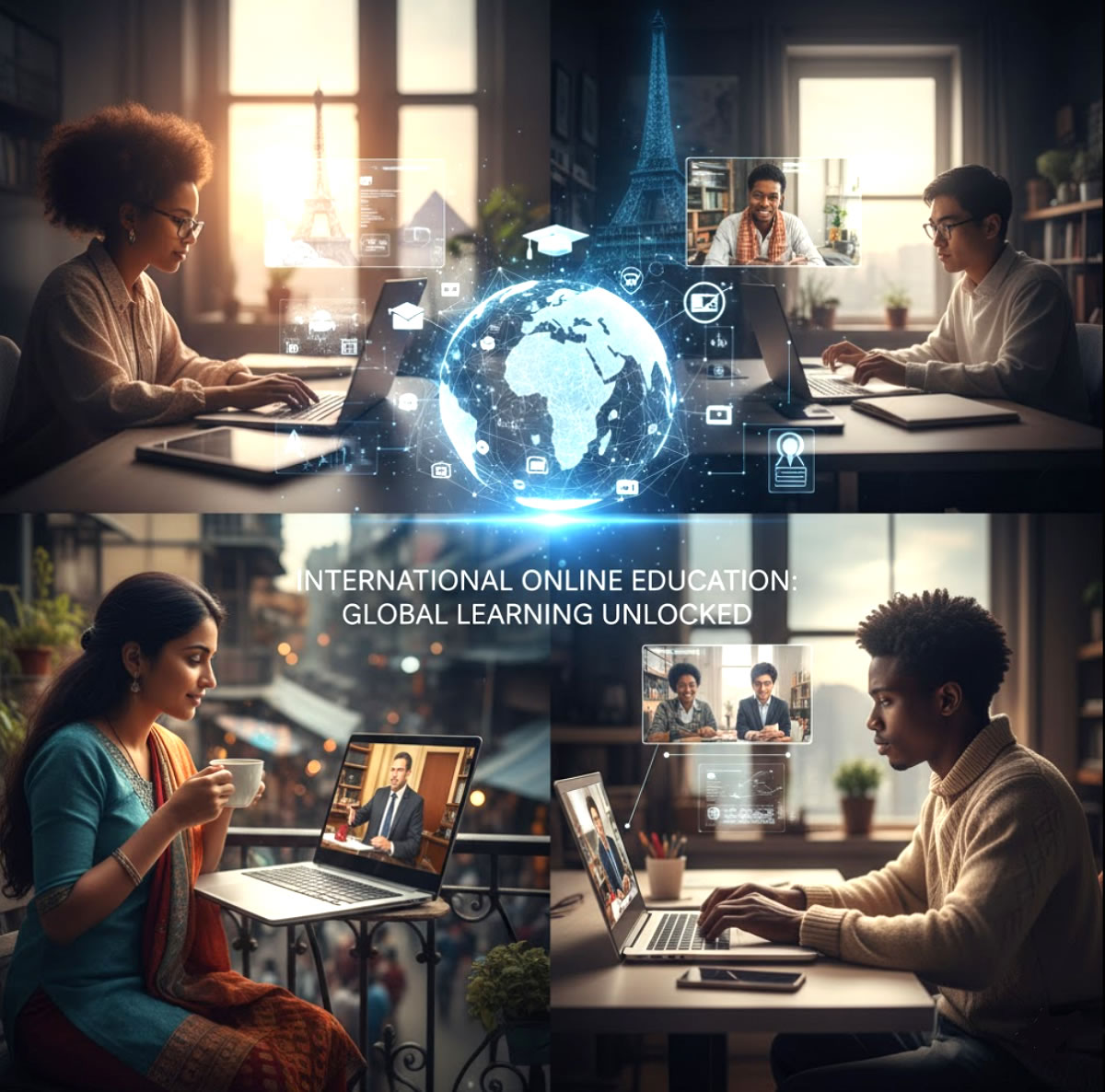 международное онлайн-образование — это возможность учиться у ведущих преподавателей из любой страны мира