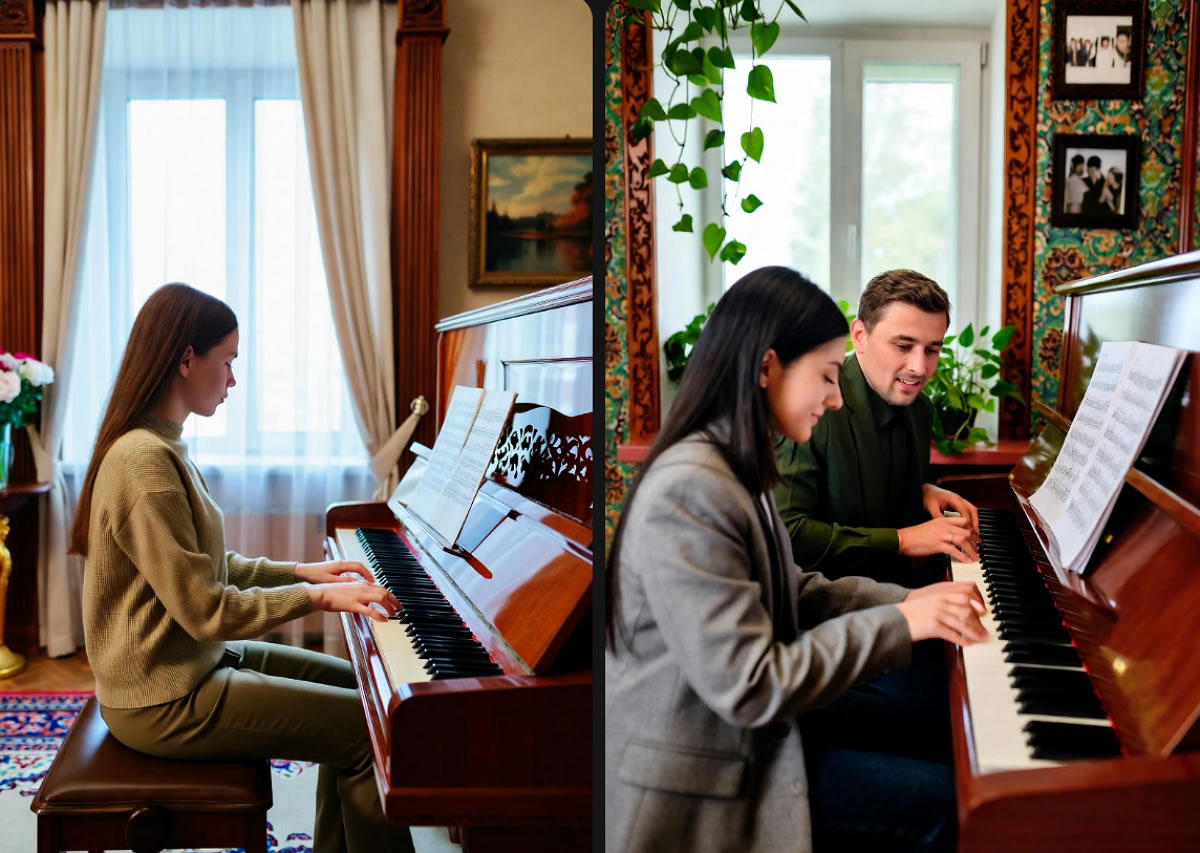 Обучение игре на фортепиано с индивидуальным репетитором - наиболее эффективный метод