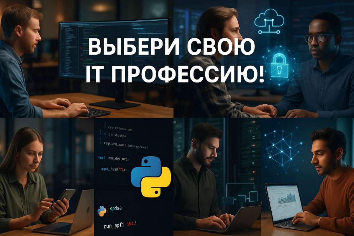 IT профессии - ваш пропуск в будущее