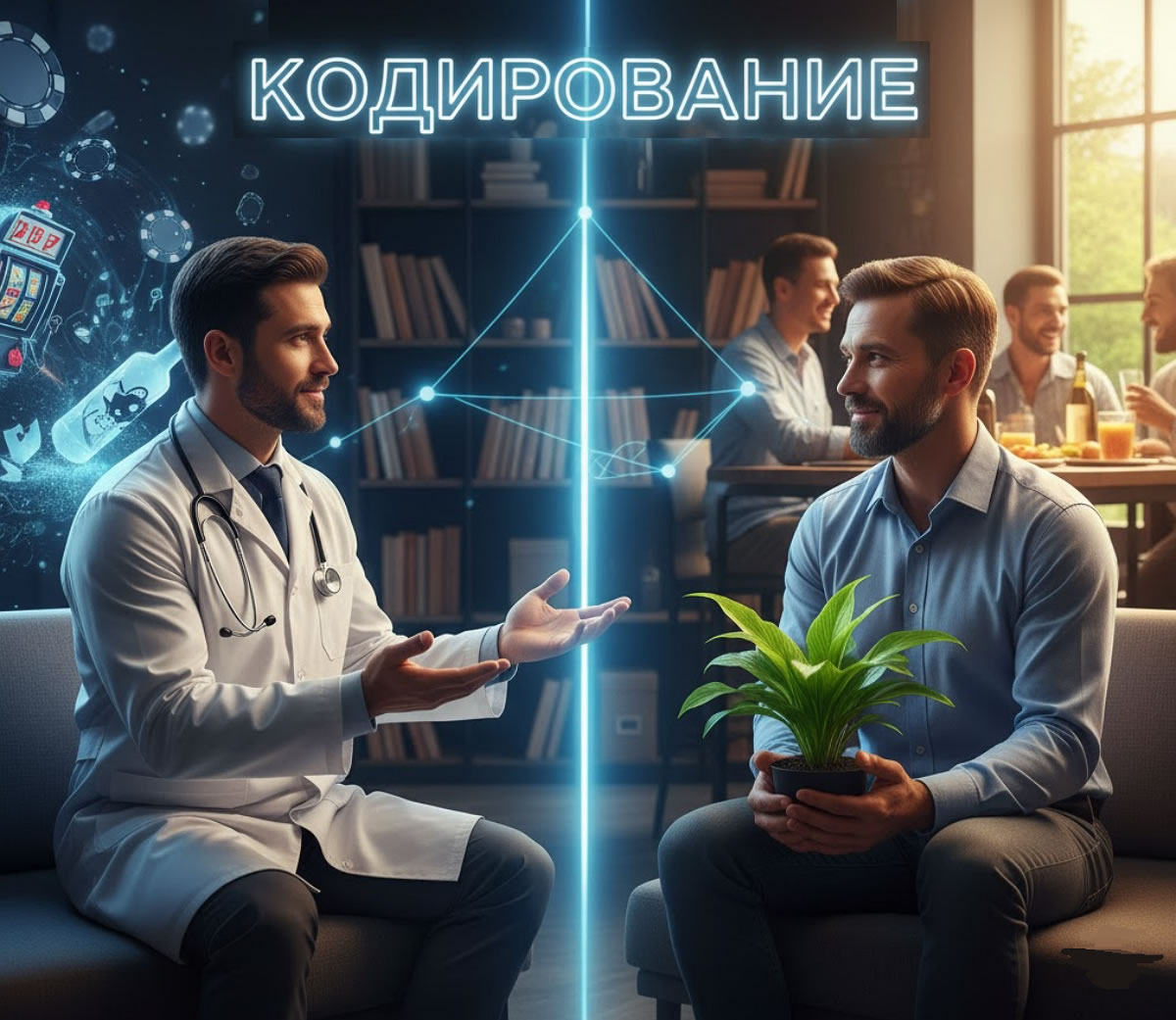 Кодирование - вариант помощи при зависимостях