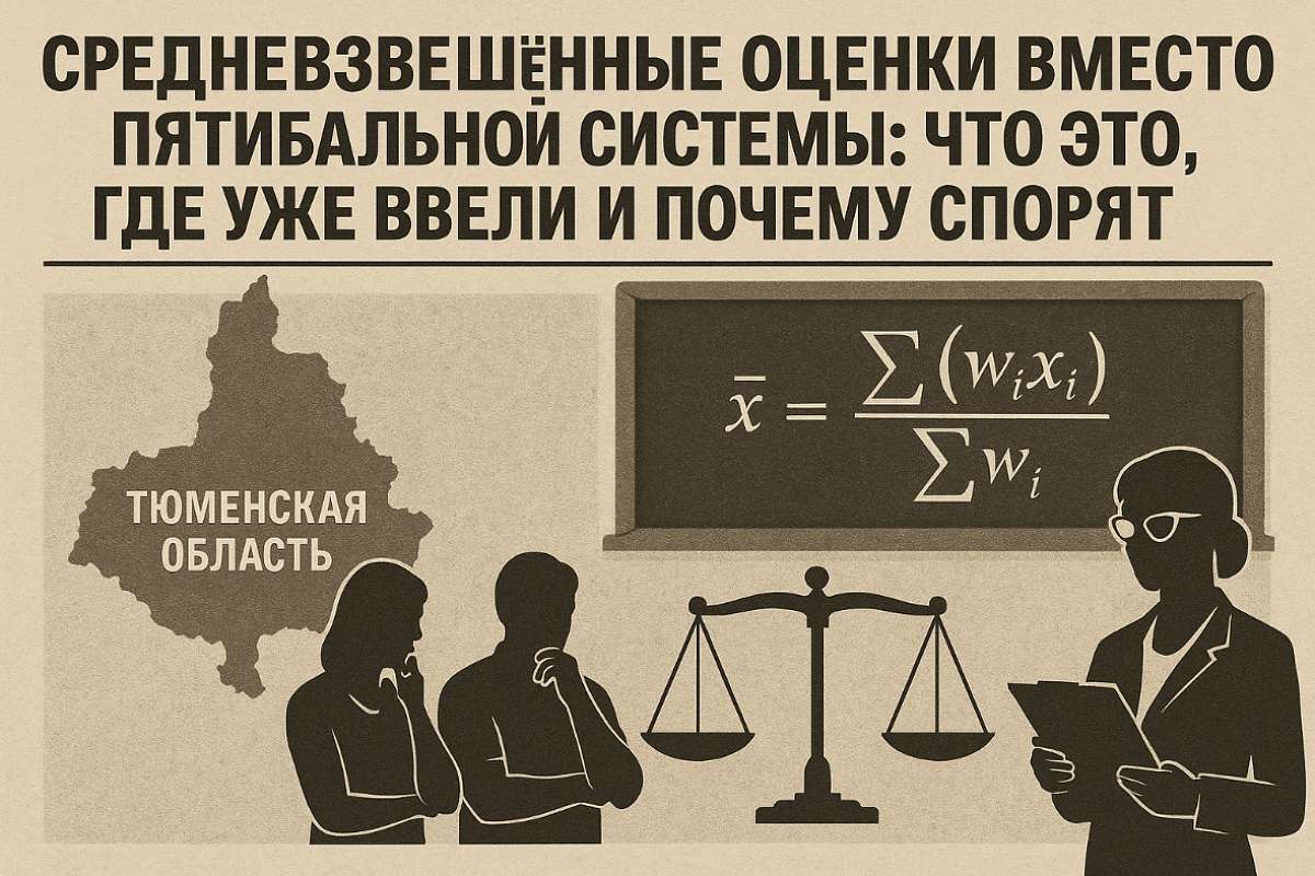 Средневзвешенная оценка вместо пятибалльной системы