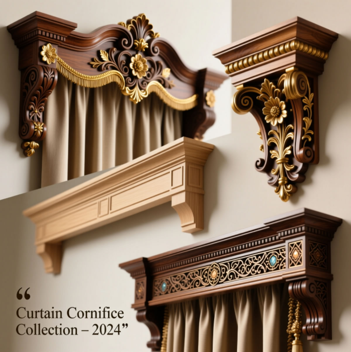 Карнизы и наконечники