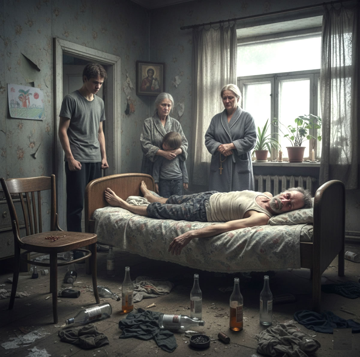 Вывод из запоя и лечение похмельного синдрома