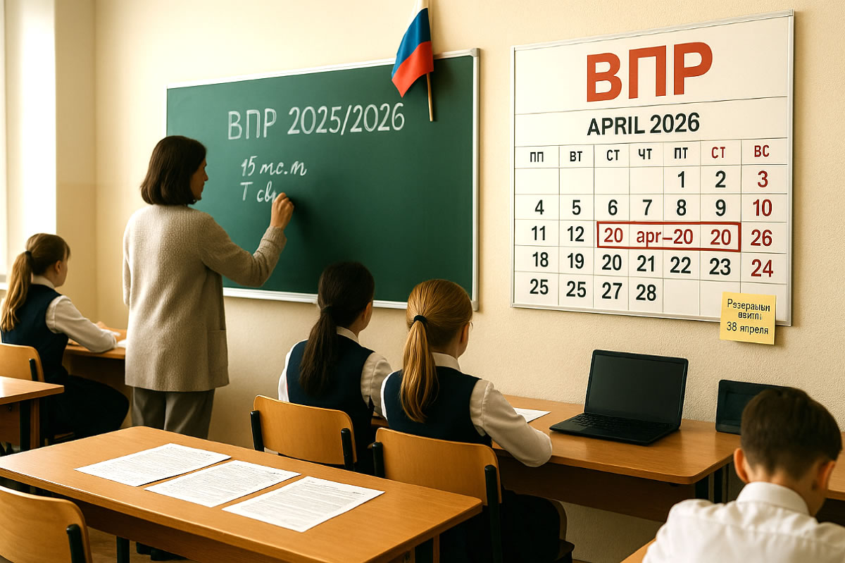 график проведение ВПР в 2025/2026 учебном году