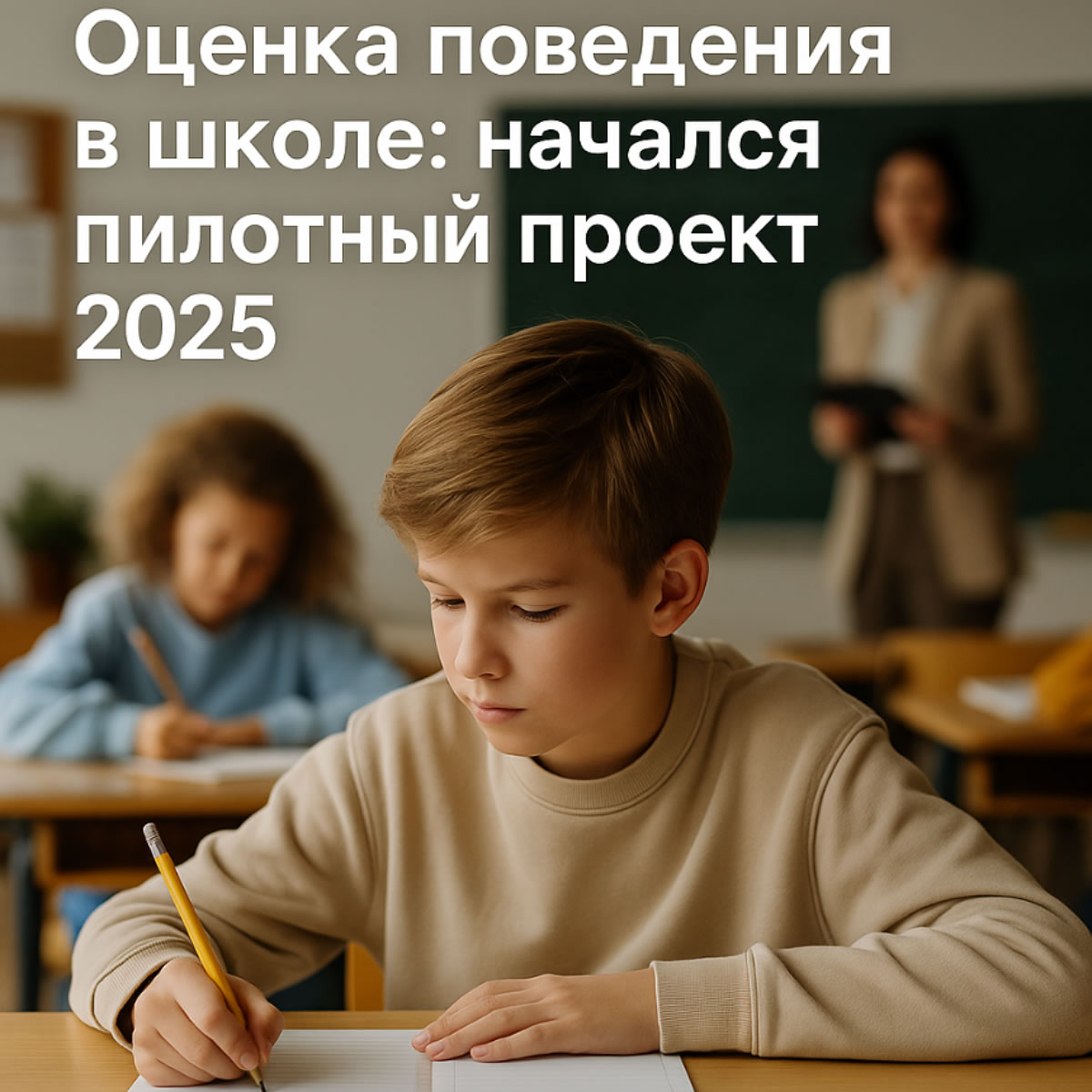 Оценка за поведение - новая школьная реальность