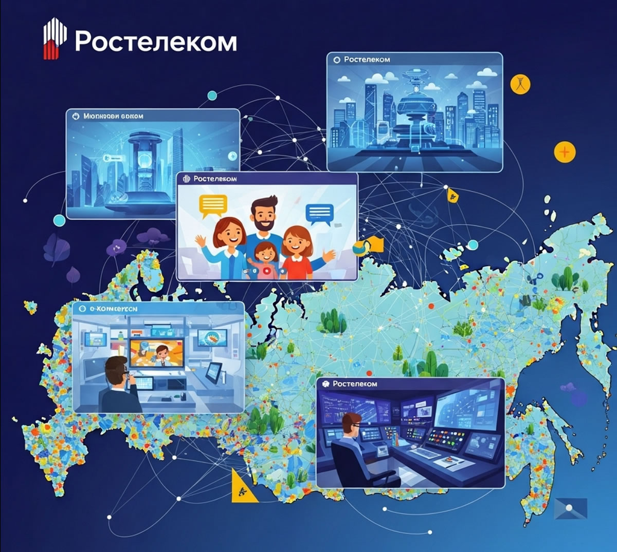 Самая крупная IT компания интернет-коммуникаций в России