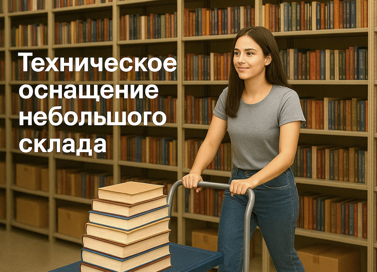 Платформенная тележка для небольших складов Платформенная тележка для небольших складов