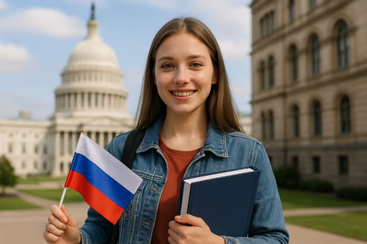 Российские студенты в США
