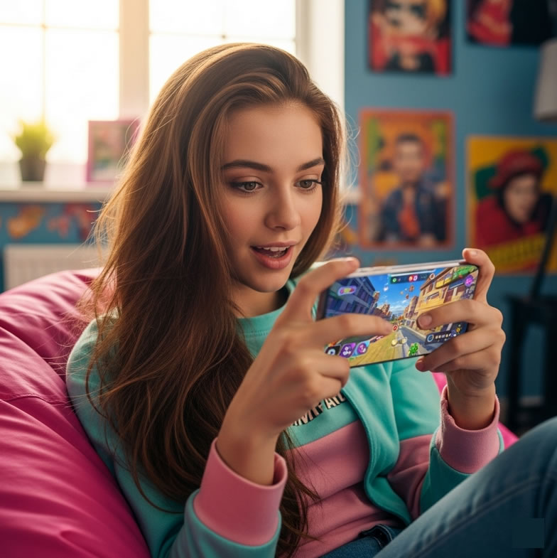 В мобильные игры можно играть где и когда угодно
