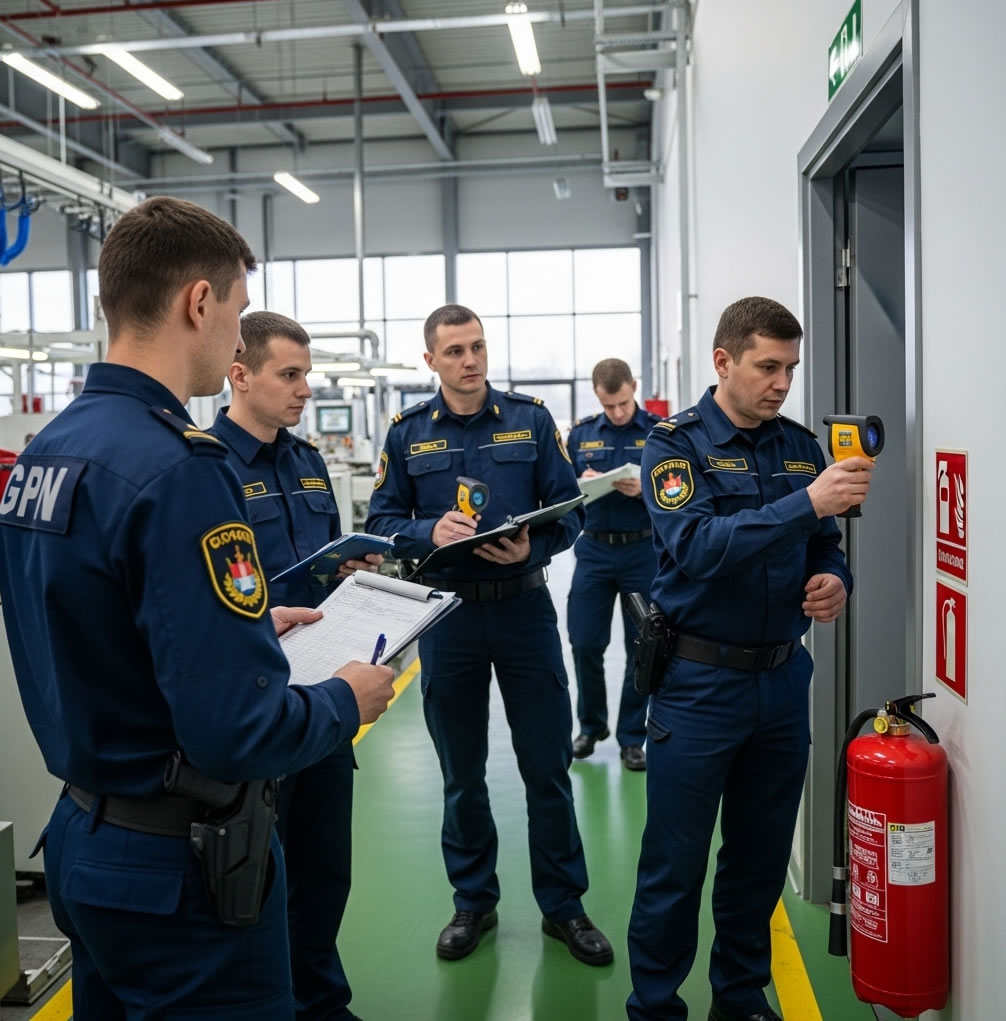 Сотрудники государственного пожарного надзора (ГПН) проводят плановые и внеплановые проверки