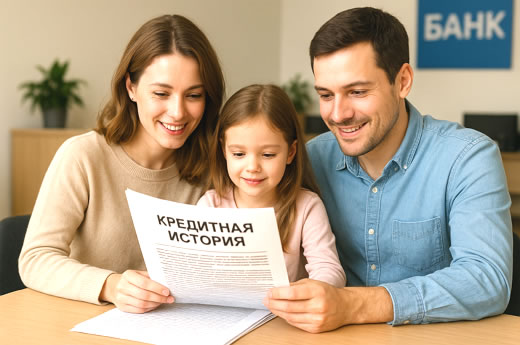 Кредитная история - важный фактор доверия банка к клиенту
