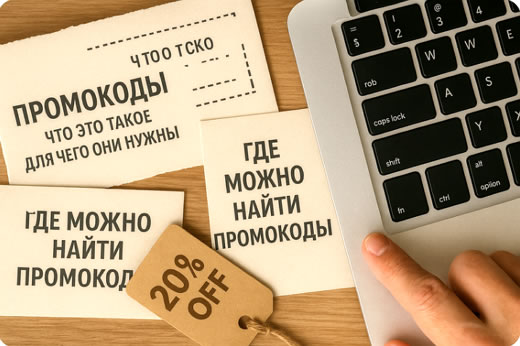 Промокоды - это скидки и бонусы