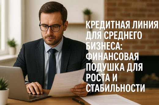 Кредитная линия - финансовая подушка для роста и стабильности