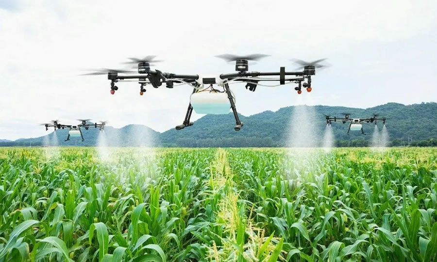 Применение дронов в сельском хозяйстве - значительно повышает  урожайность и доходы
